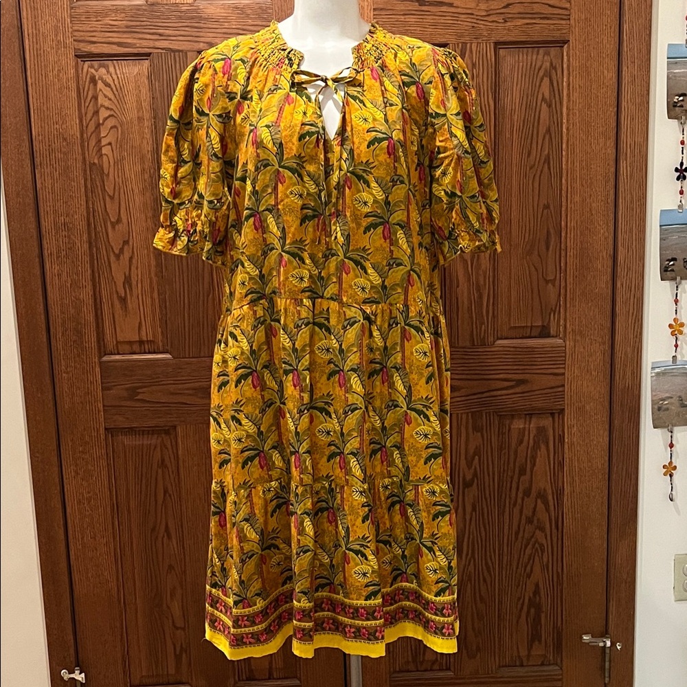 Margaux Riviera tropical boho dress 1X